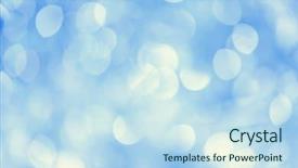  Presentation with blue - Amazing theme having ights on the blue background backdrop and a sky blue colored foreground