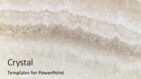  Presentation with stone - Presentation theme enhanced with igneous - chalcedony stone texture background and a light gray colored foreground