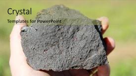  Presentation with volcanic rock - Cool new slides with igneous - volcanic rock volcanic rock found backdrop and a mint green colored foreground