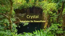  Presentation with mexico - Cool new theme with ik-kil-cenote-near-chichen backdrop and a tawny brown colored foreground