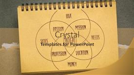  Presentation with ikigai - Slides featuring ikigai-interpretation-of-japanese-lifestyle background and a yellow colored foreground