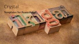  Presentation with ikigai - Slide set with ikigai-japanese-concept background and a coral colored foreground