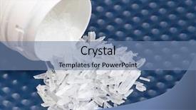  Presentation with crystal meth - PPT layouts consisting of illegal substance methamphetamine also known background and a  colored foreground