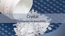  Presentation with crystal meth - Cool new slides with illegal substance methamphetamine also known backdrop and a  colored foreground