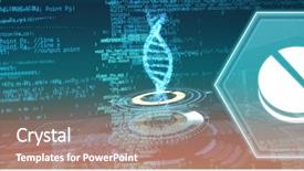  Presentation with illuminated - Cool new theme with illuminated volume knob with dna backdrop and a coral colored foreground