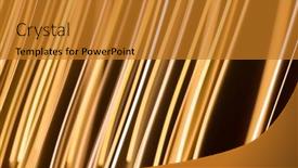  Presentation with golden light - Presentation theme having illumination-and-backgrounds-concept-golden background and a gold colored foreground