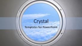  Presentation with migration - Colorful presentation design enhanced with illuminator clouds backdrop and a  colored foreground