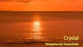  Presentation with crime scene philippines - Presentation theme featuring illustrated beach - bay view evening scene background and a  colored foreground