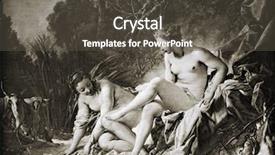 Presentation with reproduction - Beautiful presentation theme featuring francois bouche bath of diana backdrop and a dark gray colored foreground