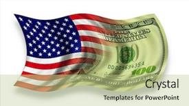  Presentation with blended - Beautiful slides featuring illustration of an a flag backdrop and a  colored foreground