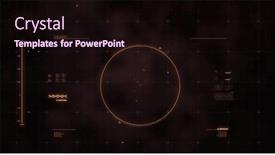  Presentation with abstract medical - Slide set with illustration-of-circle-dna-helix background and a  colored foreground