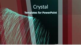  Presentation with pattern - Presentation design enhanced with illustration-of-glowing-abstract-pattern background and a  colored foreground