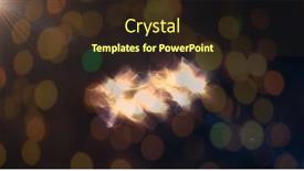  Presentation with 3d illustration abstract concept - Theme having illustration-of-illuminated-abstract-pattern background and a  colored foreground