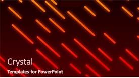  Presentation with abstract light brown - Slide deck enhanced with illustration-of-illuminated-lines-against background and a wine colored foreground