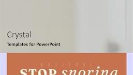  Presentation with snoring - Slide set featuring illustration-of-national-stop-snoring background and a  colored foreground