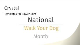  Presentation with healthy lifestyle - Slides with illustration-of-national-walk background and a white colored foreground