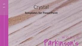  Presentation with nervous system - Slide deck consisting of illustration-of-world-parkinson-s background and a light gray colored foreground