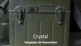  Presentation with red telephone - Beautiful PPT layouts featuring illustrative-editorial-american-vintage-military backdrop and a dark gray colored foreground