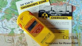  Presentation with travel agency - Colorful PPT theme enhanced with illustrative-editorial-comercial-booklet backdrop and a gold colored foreground