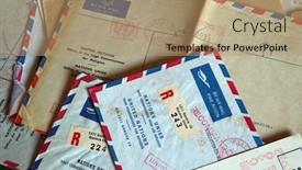  Presentation with refugee - PPT layouts with illustrative-editorial-united-nations-vintage background and a coral colored foreground