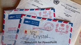  Presentation with united nations - PPT layouts enhanced with illustrative-editorial-united-nations-vintage background and a light blue colored foreground