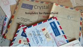  Presentation with refugee - PPT layouts with illustrative-editorial-united-nations-vintage background and a coral colored foreground