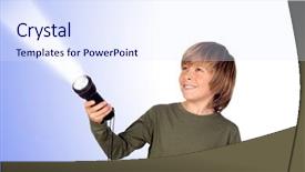  Presentation with blue - Cool new theme with vintage style of interior decoration backdrop and a soft green colored foreground.