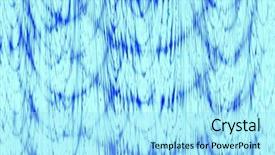  Presentation with water glass - Presentation design consisting of image depicting water running down background and a  colored foreground