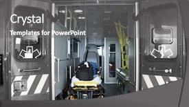  Presentation with paramedic - Slides with image desaturated for stronger background and a gray colored foreground