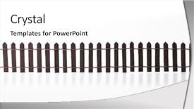  Presentation with building - Colorful PPT theme enhanced with image for divides and obstacles backdrop and a white colored foreground