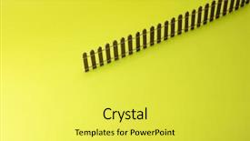  Presentation with green building - Cool new theme with image for divides and obstacles backdrop and a yellow colored foreground