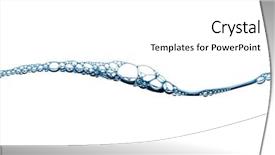  Presentation with beautiful fresh leaves water drops - Slides having image of a beautiful water background and a white colored foreground