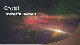  Presentation with galaxy - PPT layouts with image-of-a-colourful-qr background and a dark gray colored foreground