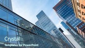  Presentation with germany and war - Cool new PPT theme with image of a frankfurt germany backdrop and a  colored foreground