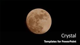  Presentation with color full - Slide deck with image-of-a-full-amber background and a black colored foreground