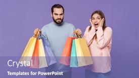  Presentation with purple wall - PPT layouts featuring image-of-a-happy-optimistic background and a violet colored foreground