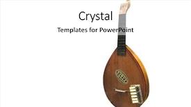  Presentation with microwave imaging image of modern - Audience pleasing slides consisting of image of a mandolin backdrop and a white colored foreground