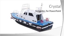  Presentation with motor - Cool new presentation with image of a motor boat backdrop and a white colored foreground