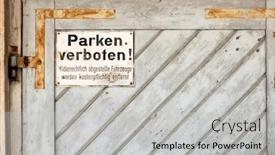  Presentation with vehicles - Audience pleasing presentation theme consisting of image-of-a-private backdrop and a light gray colored foreground