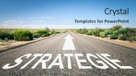  Presentation with sign language - Presentation enhanced with image of a road background and a light blue colored foreground