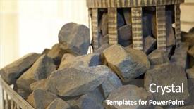  Presentation with boiler - Beautiful theme featuring image of a sauna boiler backdrop and a gray colored foreground