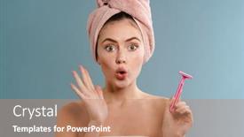  Presentation with blade - Cool new theme with image-of-a-shocked-young backdrop and a coral colored foreground