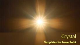  Presentation with flare - Slide set enhanced with image-of-a-strange-light background and a tawny brown colored foreground