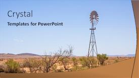  Presentation with windmill australia - Presentation enhanced with image-of-a-typical-windmill background and a light blue colored foreground