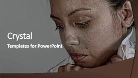  Presentation with lonely - Beautiful PPT theme featuring image of a very lonely backdrop and a gray colored foreground