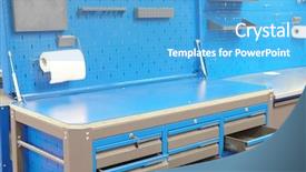  Presentation with repair - Cool new theme with image of a working bench backdrop and a teal colored foreground