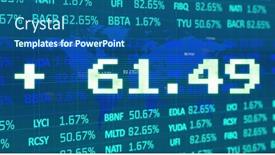  Presentation with global investment - Presentation theme with image-of-addition-symbol background and a ocean colored foreground