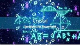  Presentation with digital image processing - Presentation theme enhanced with image-of-ai-data-processing and a teal colored foreground