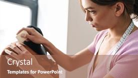  Presentation with microwave imaging image of modern - Presentation design with image-of-amazing-pretty-concentrated background and a red colored foreground