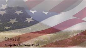  Presentation with independence - PPT layouts featuring image-of-american-flag-over background and a  colored foreground